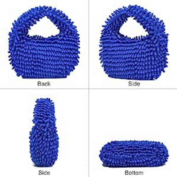 Fluffy Tote Bag, Cute Plush Purse for Women - Picture 7 of 9